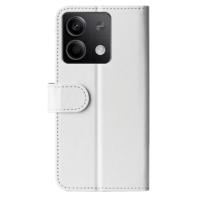 For Xiaomi Redmi Note 13 5G (China) Case Leather Phone Cover Crazy Horse Texture Stand Wallet