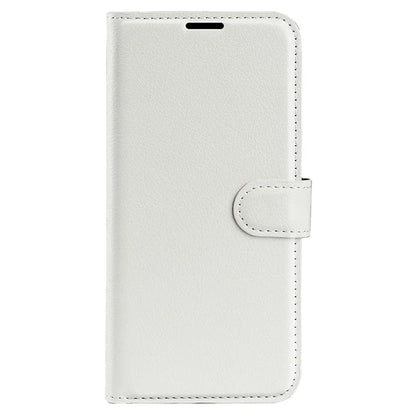 For Xiaomi Redmi Note 13 5G (China) Case Litchi Texture Leather Stand Cover Slim-Fit Wallet Phone Shell