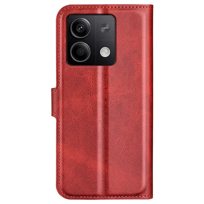 Phone Cover for Xiaomi Redmi Note 13 5G (China) Case Stand PU Leather Calf Texture Phone Shell Wallet