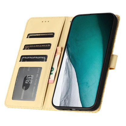 For Samsung Galaxy S24+ Case PU Leather Crocodile Texture Phone Cover with Strap