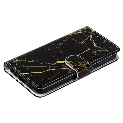 For Samsung Galaxy S24+ Case Pattern Printing Leather Wallet Flip Phone Cover