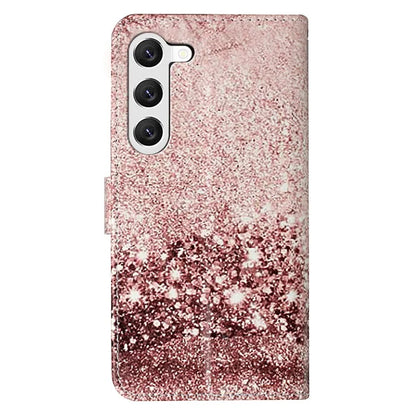 For Samsung Galaxy S24+ Case Pattern Printing Leather Wallet Flip Phone Cover