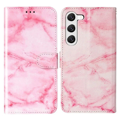 For Samsung Galaxy S24+ Case Pattern Printing Leather Wallet Flip Phone Cover