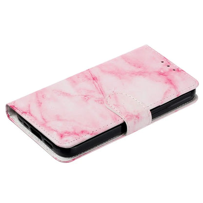 For Samsung Galaxy S24+ Case Pattern Printing Leather Wallet Flip Phone Cover