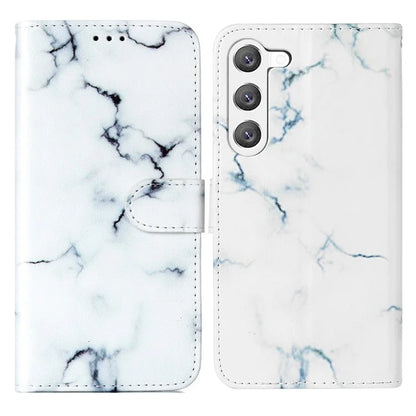 For Samsung Galaxy S24+ Case Pattern Printing Leather Wallet Flip Phone Cover