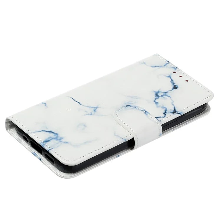 For Samsung Galaxy S24+ Case Pattern Printing Leather Wallet Flip Phone Cover