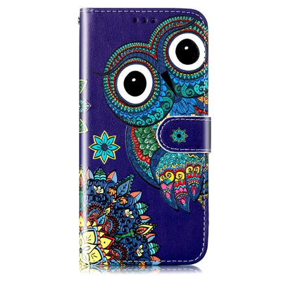 For Samsung Galaxy S24 Cover Pattern Printing Leather Wallet Flip Stand Phone Case