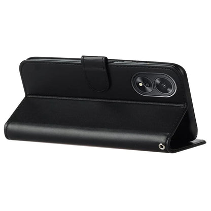 B40 For Oppo A38 4G / A18 4G Case PU Leather+TPU Well-protected Phone Wallet Cover