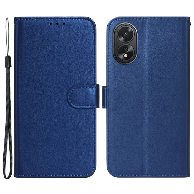 B40 For Oppo A38 4G / A18 4G Case PU Leather+TPU Well-protected Phone Wallet Cover