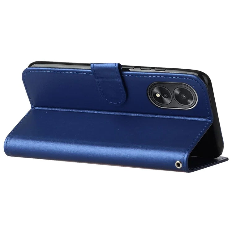 B40 For Oppo A38 4G / A18 4G Case PU Leather+TPU Well-protected Phone Wallet Cover