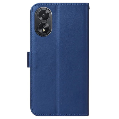 B40 For Oppo A38 4G / A18 4G Case PU Leather+TPU Well-protected Phone Wallet Cover