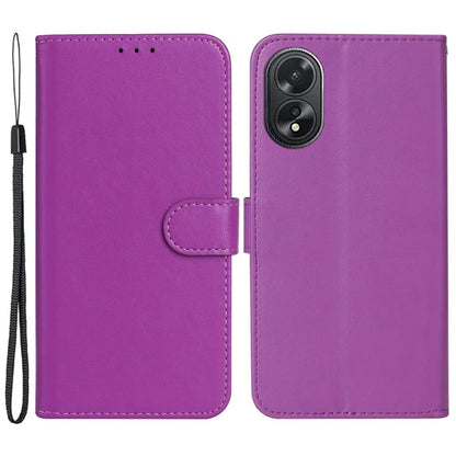 B40 For Oppo A38 4G / A18 4G Case PU Leather+TPU Well-protected Phone Wallet Cover