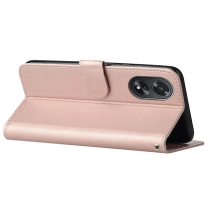 B40 For Oppo A38 4G / A18 4G Case PU Leather+TPU Well-protected Phone Wallet Cover