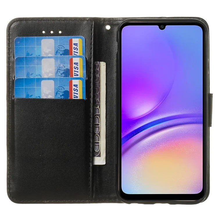 B40 For Samsung Galaxy A15 5G Case PU Leather+TPU Wallet Stand Phone Cover