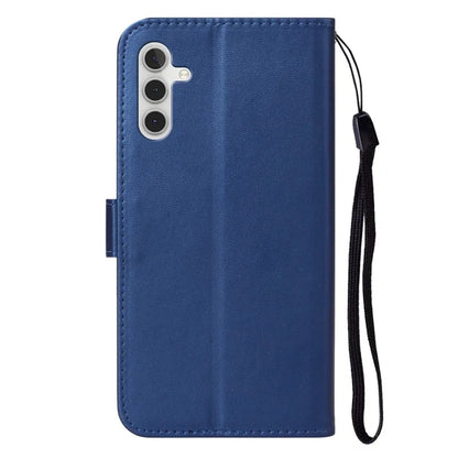 B40 For Samsung Galaxy S24 Case PU Leather Shockproof Wallet Stand Phone Cover