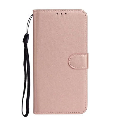B40 For Samsung Galaxy S24 Case PU Leather Shockproof Wallet Stand Phone Cover Gold
