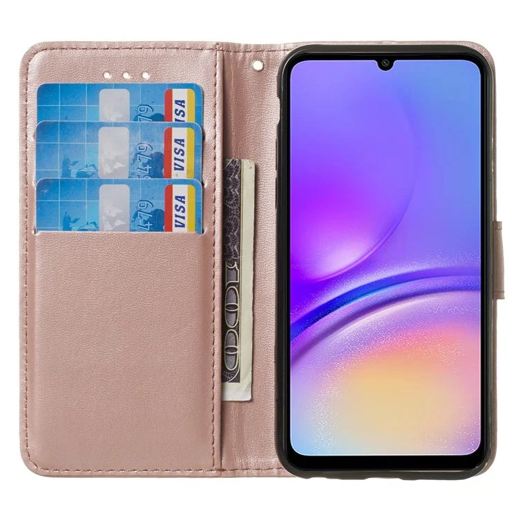 B40 For Samsung Galaxy S24+ Case PU Leather+TPU Full Protection Phone Wallet Cover Gold