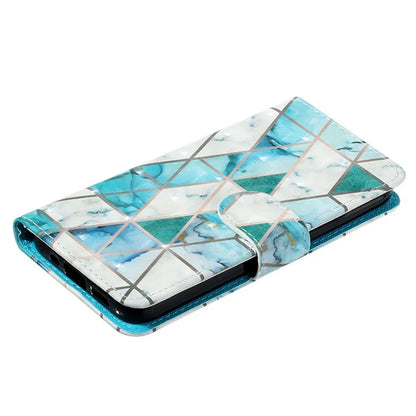 For Samsung Galaxy S24+ Case 3D Pattern Printing Anti-drop Wallet Leather Phone Cover
