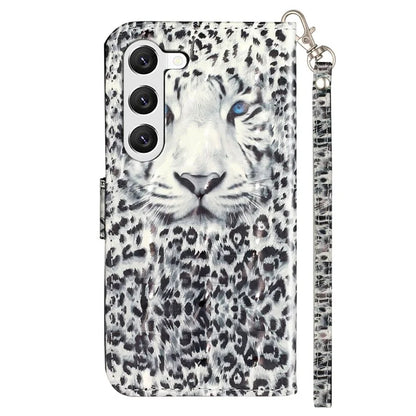 For Samsung Galaxy S24+ Case 3D Pattern Printing Anti-drop Wallet Leather Phone Cover