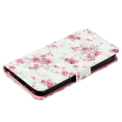 For Samsung Galaxy S24+ Case 3D Pattern Printing Anti-drop Wallet Leather Phone Cover