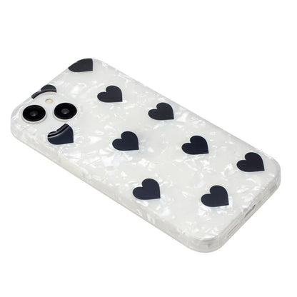 For iPhone 15 Cover Shell Texture IMD Pattern Soft TPU Phone Case