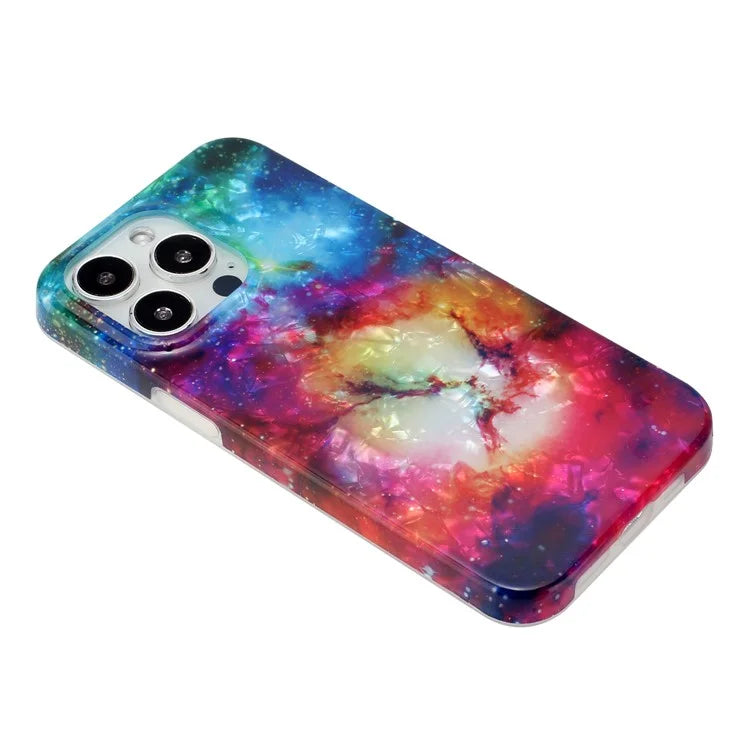 For iPhone 13 Pro 6.1 inch Case IMD Pattern Shell Texture TPU Phone Cover