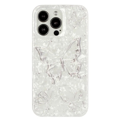For iPhone 14 Pro Case IMD Pattern Shell Texture TPU Phone Back Cover
