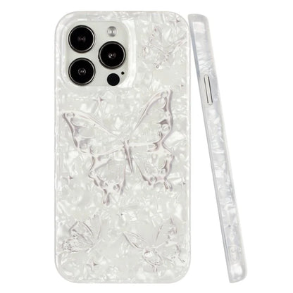 For iPhone 14 Pro Case IMD Pattern Shell Texture TPU Phone Back Cover