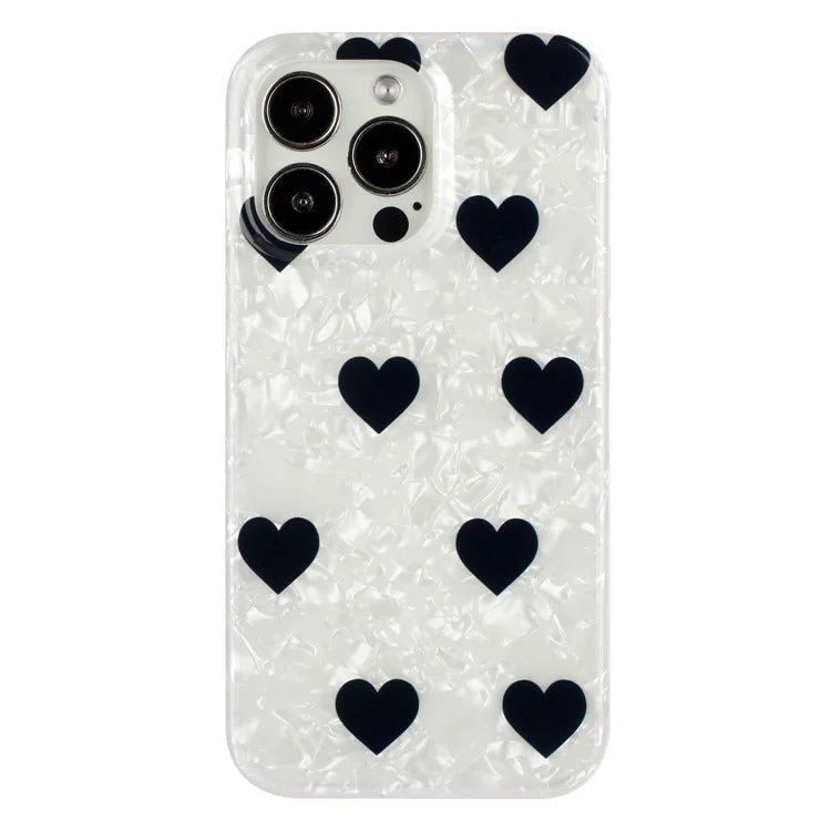 For iPhone 15 Pro Max Cover Shell Texture Stylish Pattern TPU Phone Case
