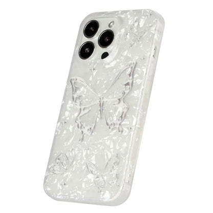For iPhone 15 Pro Cover IMD Pattern Soft TPU Drop-proof Phone Case