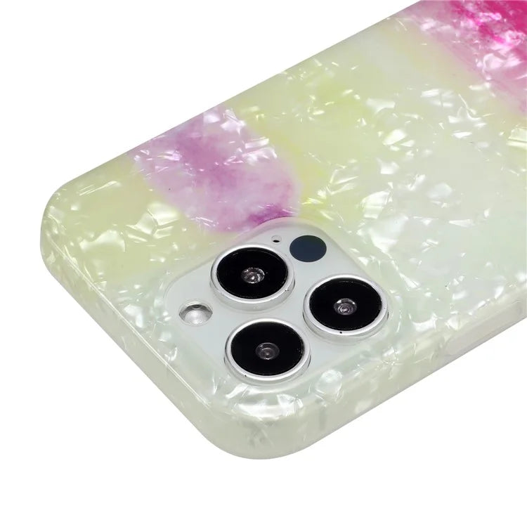 For iPhone 13 Pro Max 6.7 inch TPU Cover Shell Texture IMD Cellphone Case