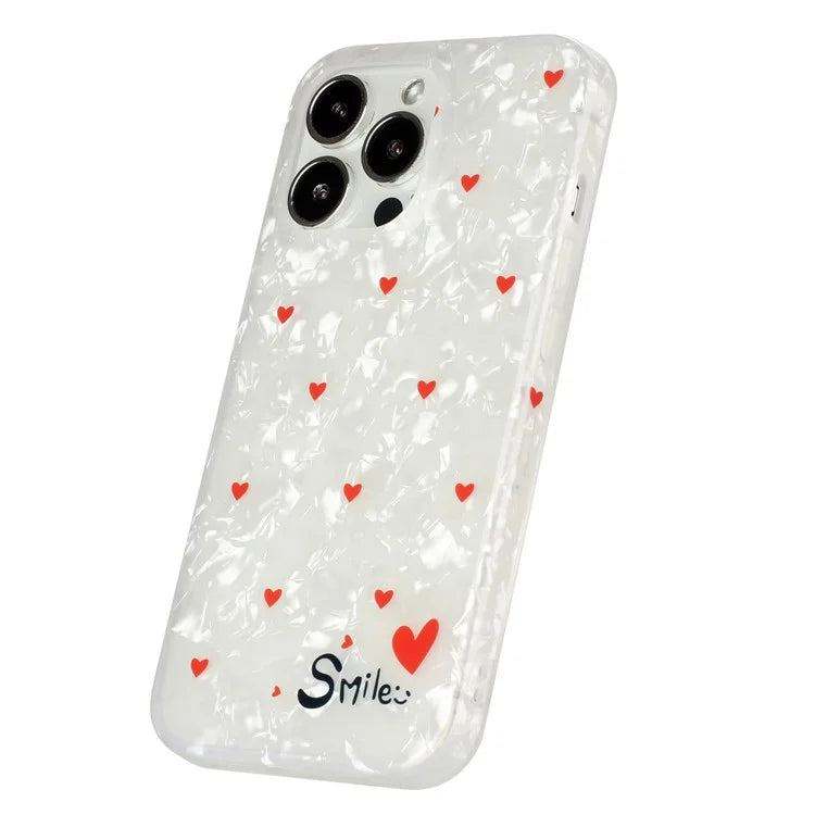For iPhone 13 Pro Max 6.7 inch TPU Cover Shell Texture IMD Cellphone Case