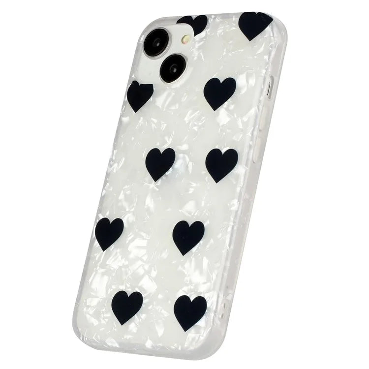 For iPhone 14 Plus TPU Case IMD Pattern Shockproof Mobile Phone Cover
