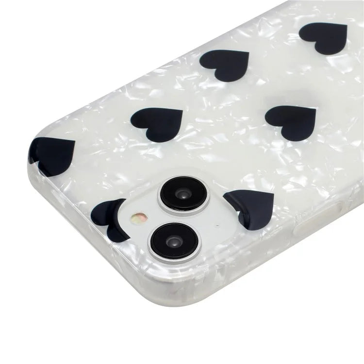 For iPhone 14 Plus TPU Case IMD Pattern Shockproof Mobile Phone Cover