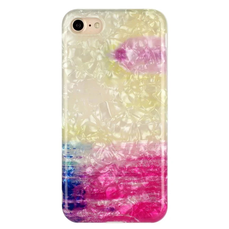 For iPhone 7 / 8 / SE (2022) / SE (2020) TPU Case IMD Pattern Anti-scratch Phone Cover