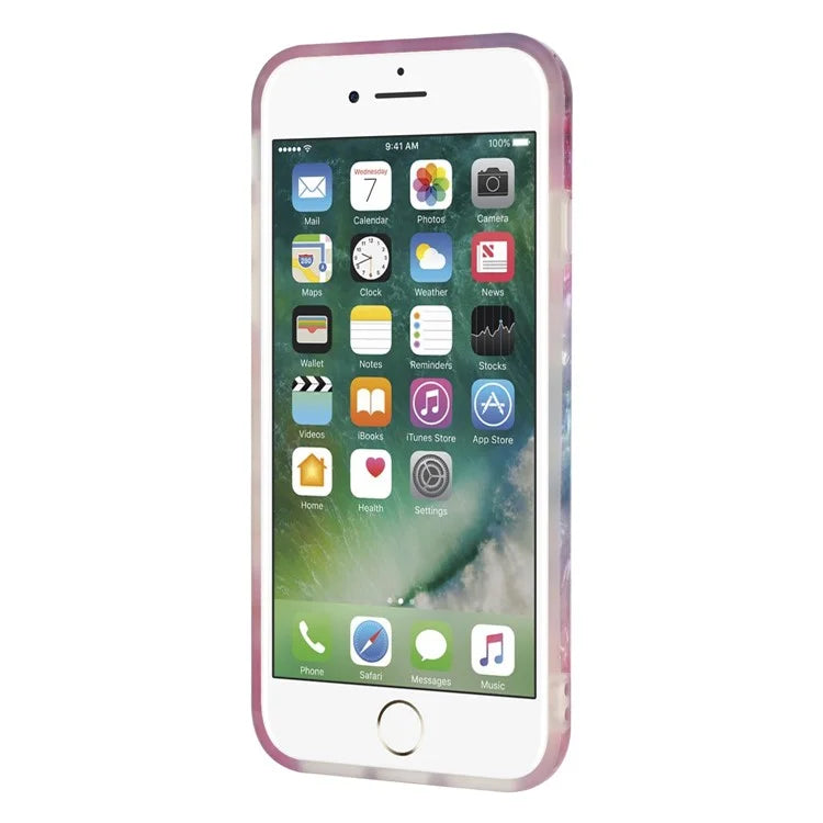 For iPhone 7 / 8 / SE (2022) / SE (2020) TPU Case IMD Pattern Anti-scratch Phone Cover