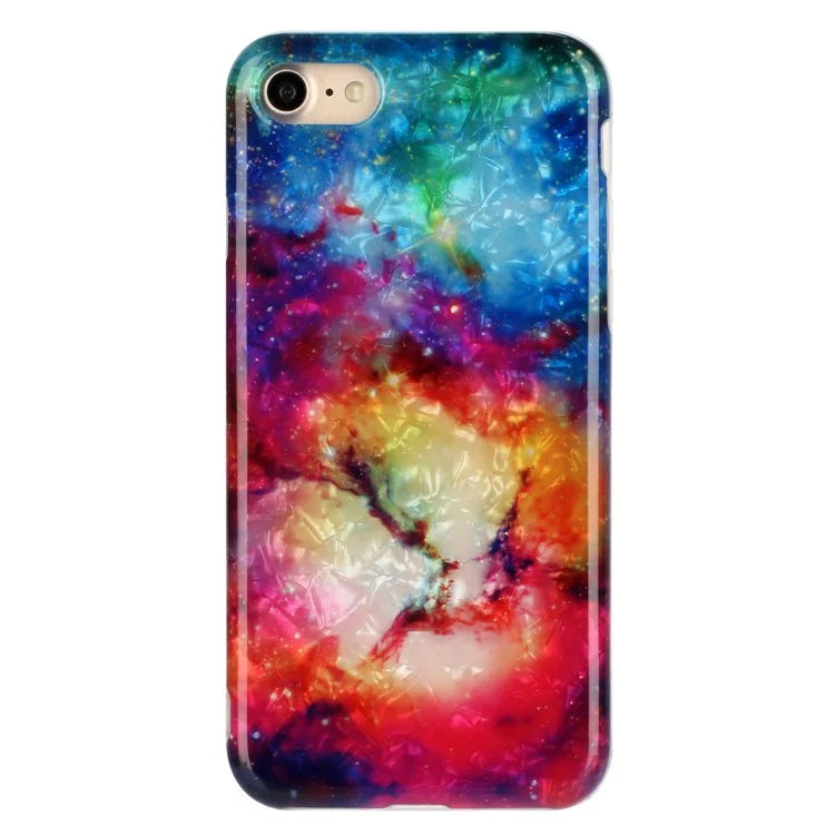 For iPhone 7 / 8 / SE (2022) / SE (2020) TPU Case IMD Pattern Anti-scratch Phone Cover