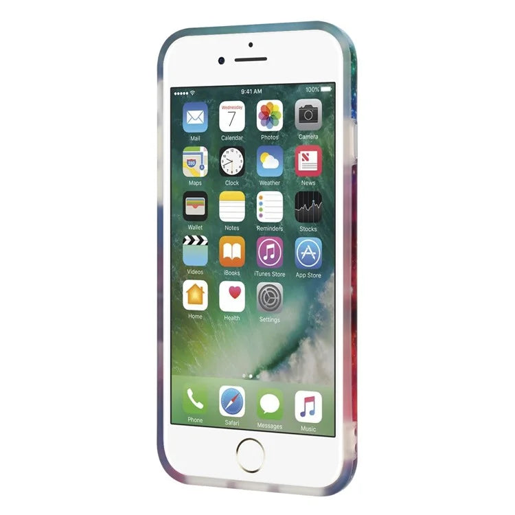 For iPhone 7 / 8 / SE (2022) / SE (2020) TPU Case IMD Pattern Anti-scratch Phone Cover