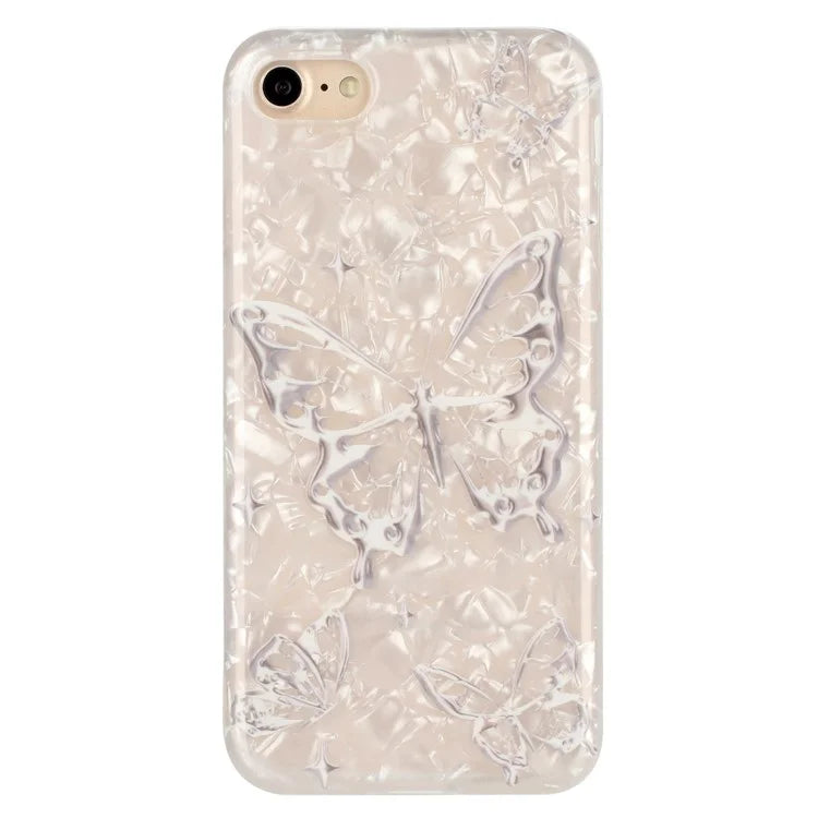For iPhone 7 / 8 / SE (2022) / SE (2020) TPU Case IMD Pattern Anti-scratch Phone Cover