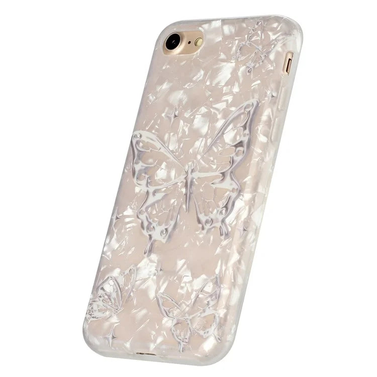 For iPhone 7 / 8 / SE (2022) / SE (2020) TPU Case IMD Pattern Anti-scratch Phone Cover