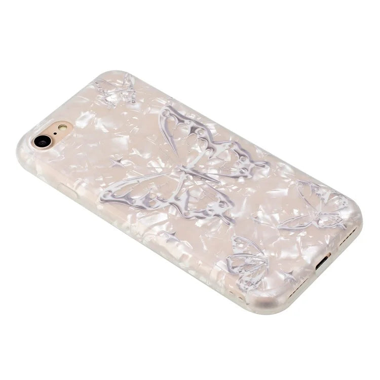 For iPhone 7 / 8 / SE (2022) / SE (2020) TPU Case IMD Pattern Anti-scratch Phone Cover