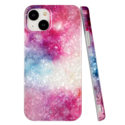 For iPhone 14 TPU Cover IMD Pattern Cellphone Protective Case