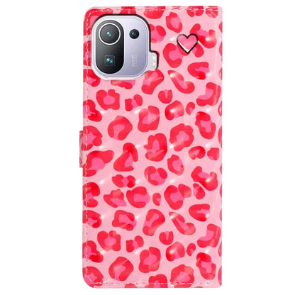 For Xiaomi Mi 11 Pro Case PU Leather Pattern Print Phone Cover with Wallet Stand