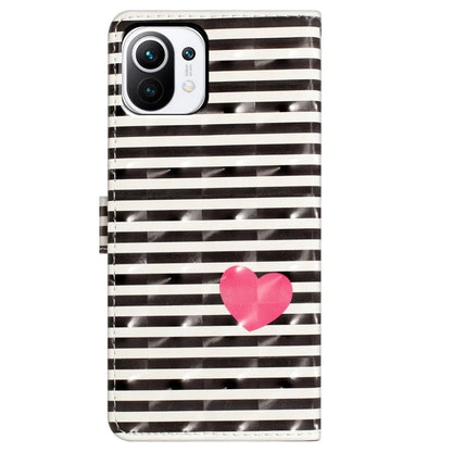 For Xiaomi 11 Lite 5G NE / Mi 11 Lite 5G / 4G Case Pattern Print PU Leather Phone Wallet Cover