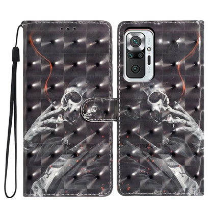 For Xiaomi Redmi Note 10 Pro Max 4G / Note 10 Pro 4G (Global) / (India) Case PU Leather Stand Phone Cover