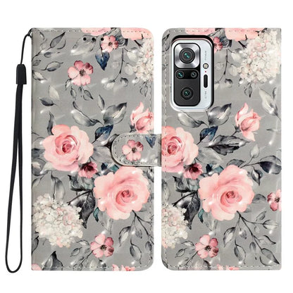 For Xiaomi Redmi Note 10 Pro Max 4G / Note 10 Pro 4G (Global) / (India) Case PU Leather Stand Phone Cover