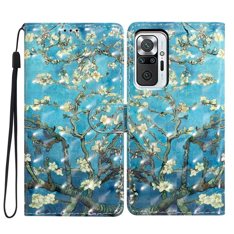 For Xiaomi Redmi Note 10 Pro Max 4G / Note 10 Pro 4G (Global) / (India) Case PU Leather Stand Phone Cover