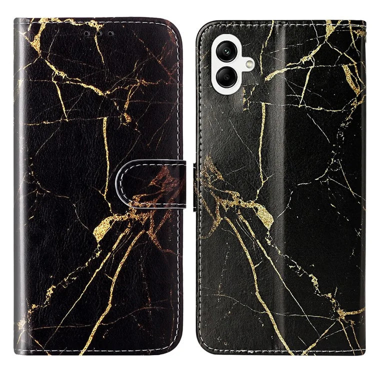 For Samsung Galaxy A05 4G Case PU Leather Wallet Pattern Print Phone Cover