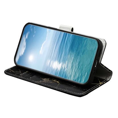 For Samsung Galaxy A05 4G Case PU Leather Wallet Pattern Print Phone Cover