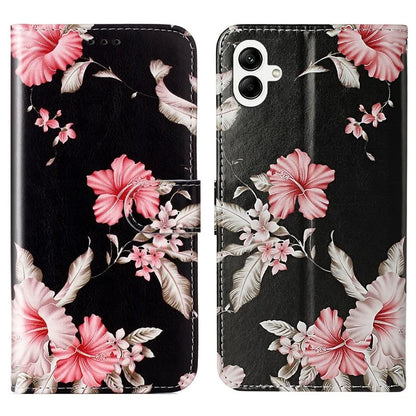 For Samsung Galaxy A05 4G Case PU Leather Wallet Pattern Print Phone Cover